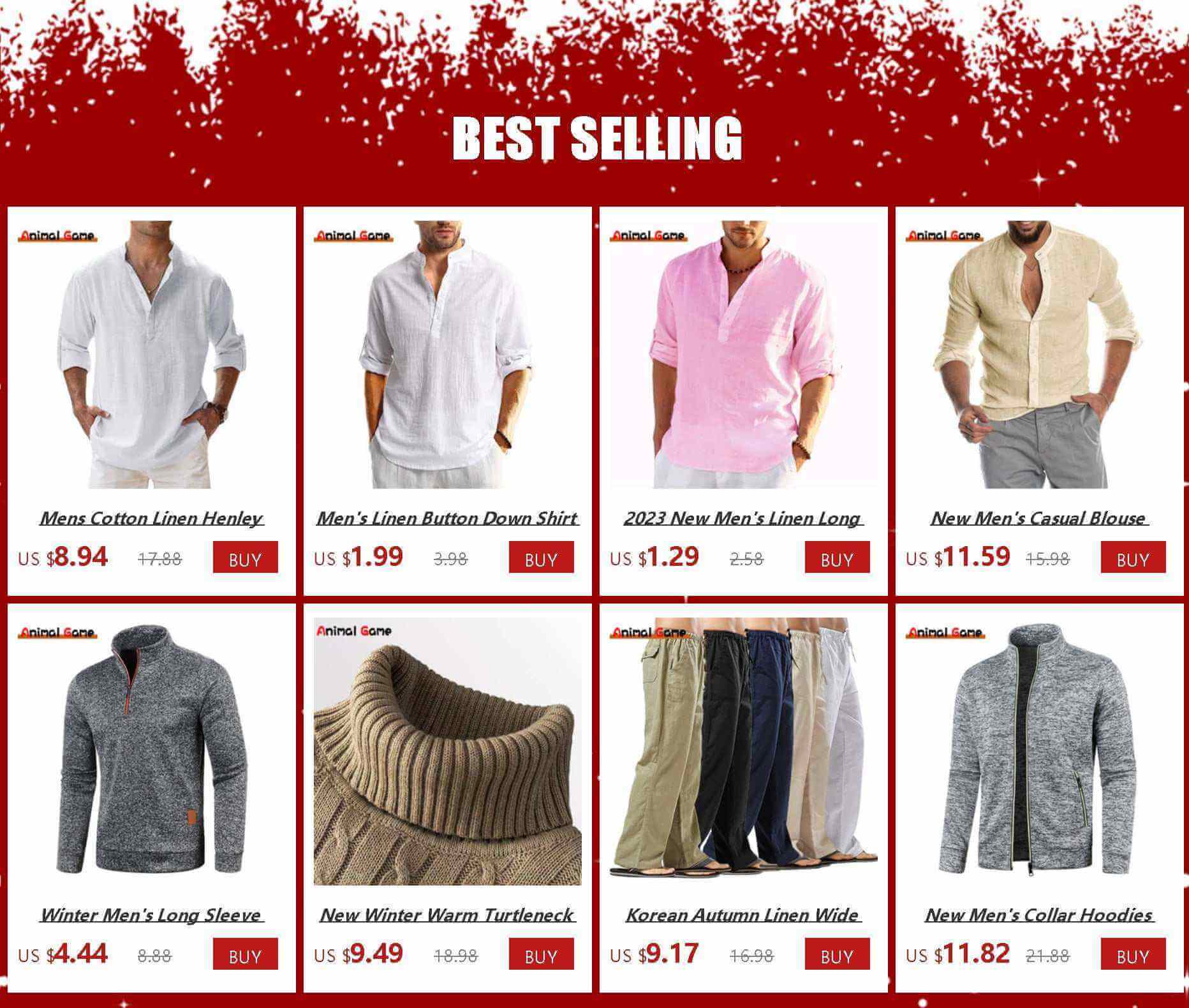 buy men quality sweaters.