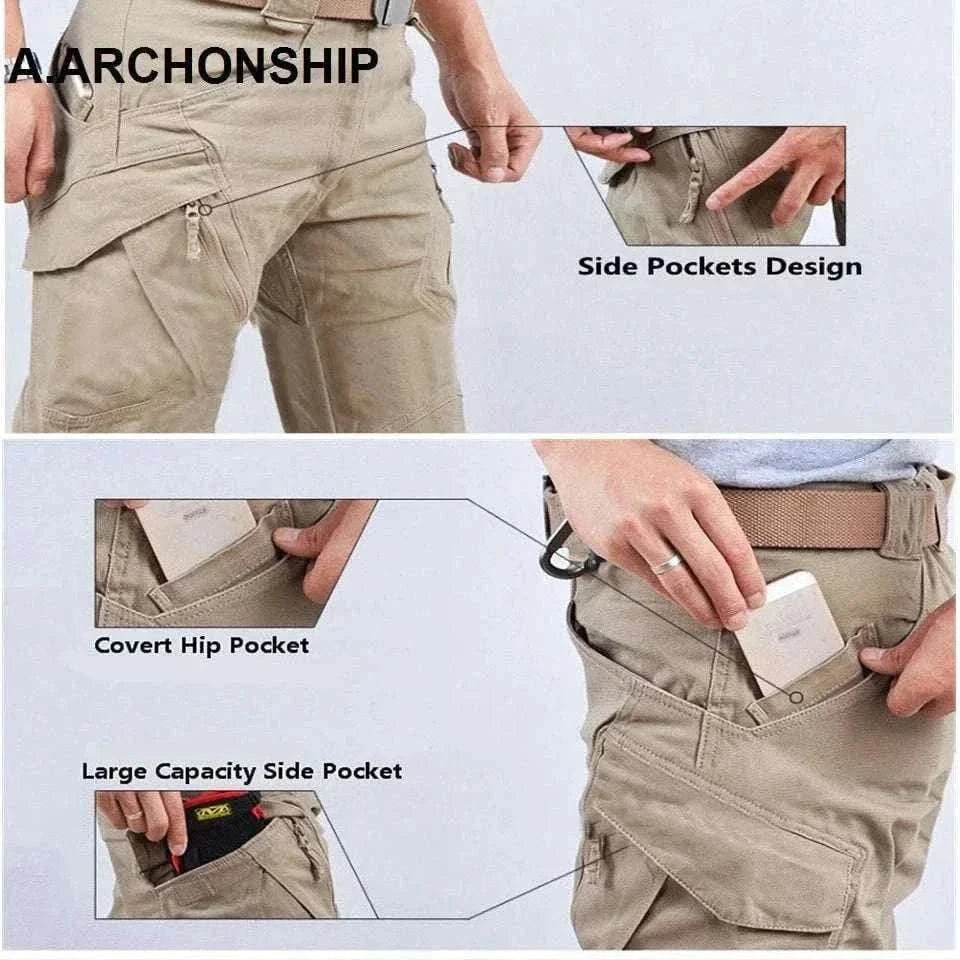 MensFashionStyleStore CARGO TACTICAL PANTS