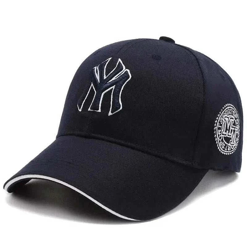 MensFashionStyleStore Navy Blue C05 / Adjustable CASUAL BASEBALL CAP