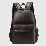 best travel backpack -CASUAL LEATHER BACKPACK.