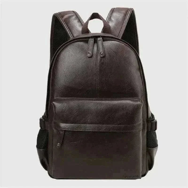 best travel backpack -CASUAL LEATHER BACKPACK.