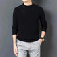 Casual Men's Sweater Warm and Comfortable Long Sleeve Pullover Sweater Men Clothing.
