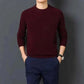 Casual Men's Sweater Warm and Comfortable Long Sleeve Pullover Sweater Men Clothing.