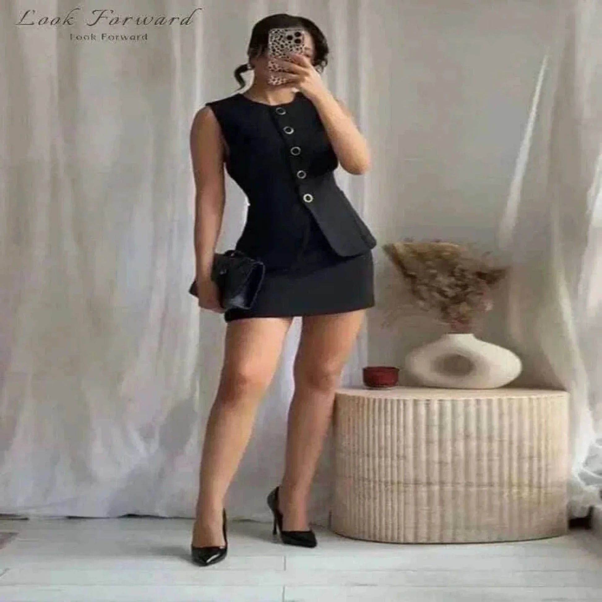 Casual Mini Dress.
