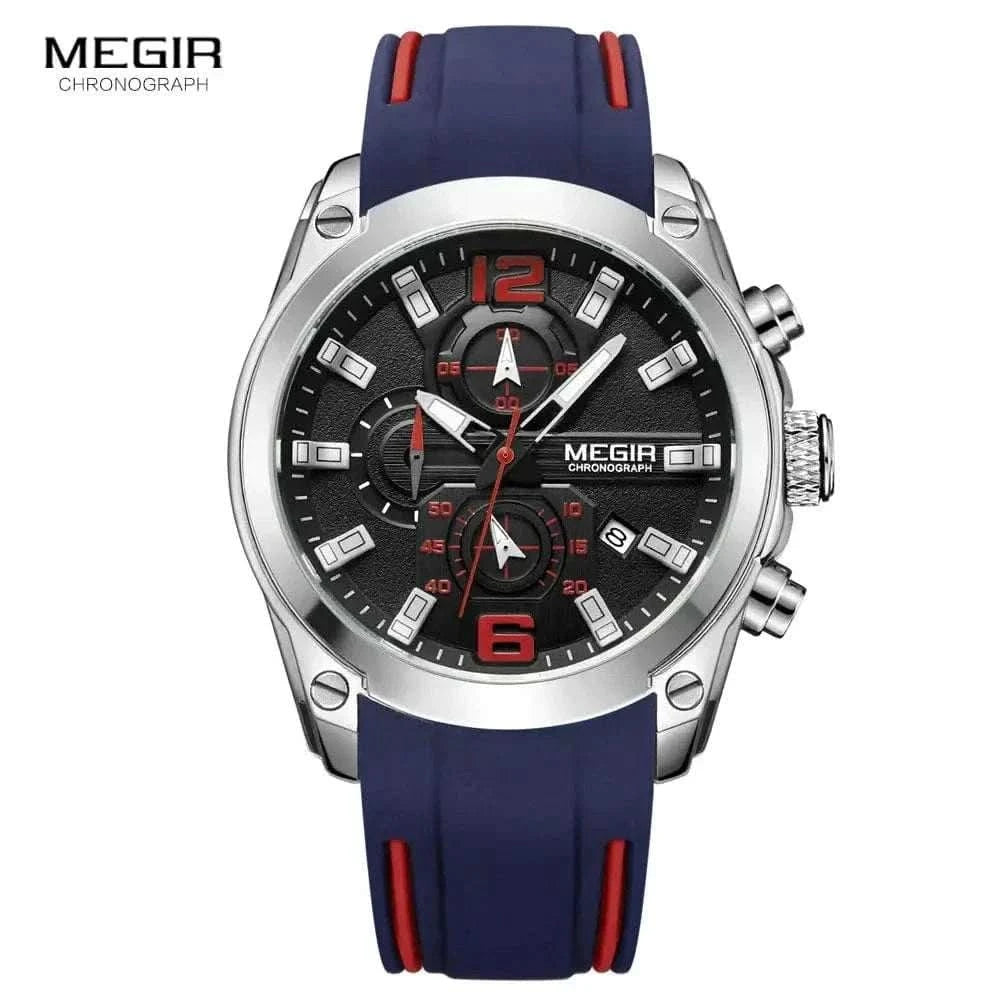 MensFashionStyleStore CHRONOGRAPH ANALOG LUMINOUS WATCH