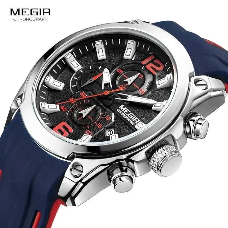 MensFashionStyleStore CHRONOGRAPH ANALOG LUMINOUS WATCH