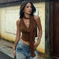 Tank Tops - Summer New Tank Women Solid Sexy Sleeveless V-Neck Lady Top.