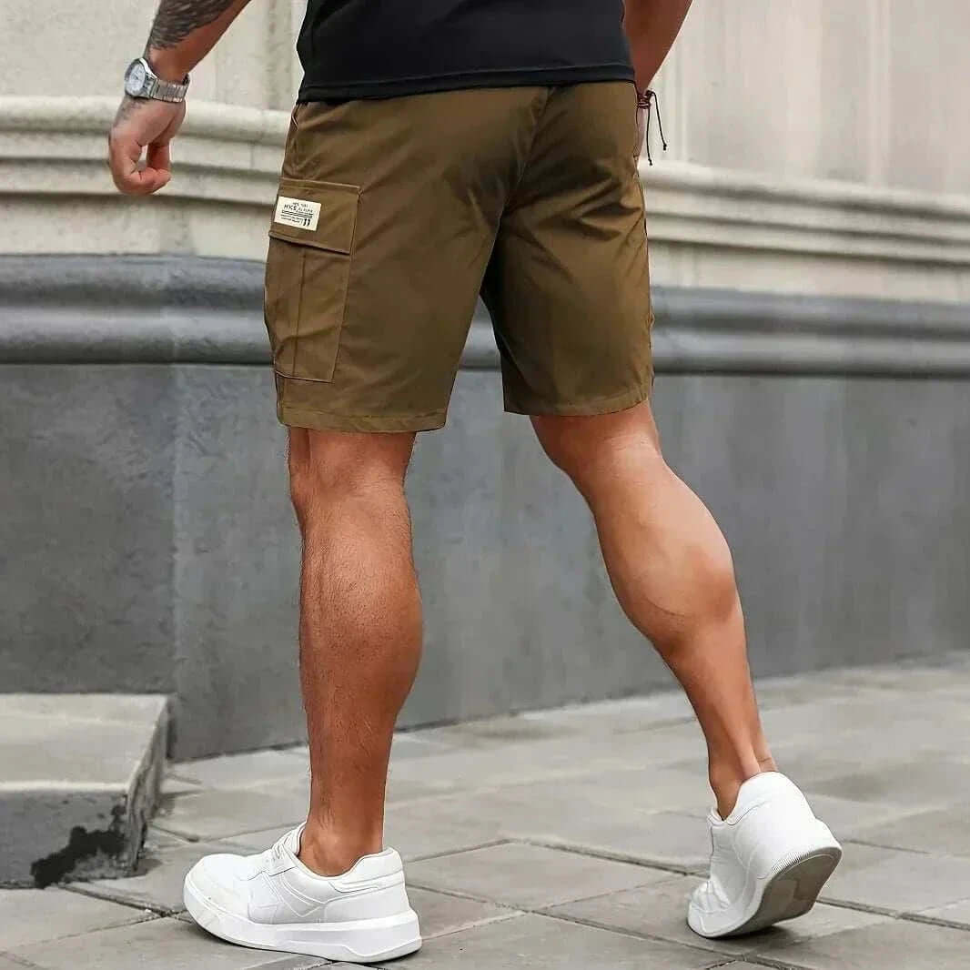 Man Cargo Shorts  for Outdoor Work Hiking.