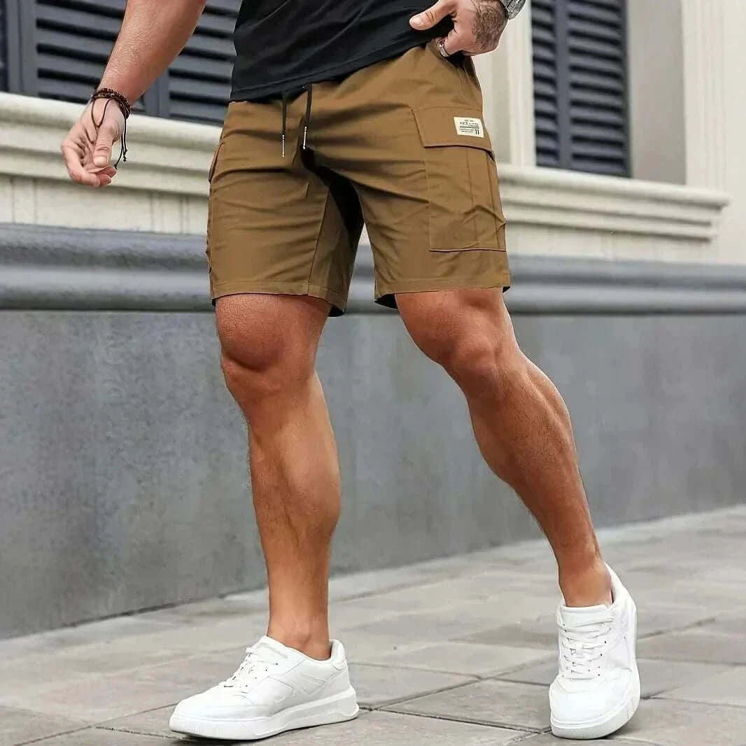 Man Cargo Shorts  for Outdoor Work Hiking.