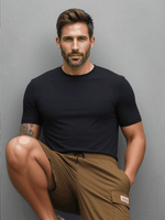 Man Cargo Shorts  for Outdoor Work Hiking.