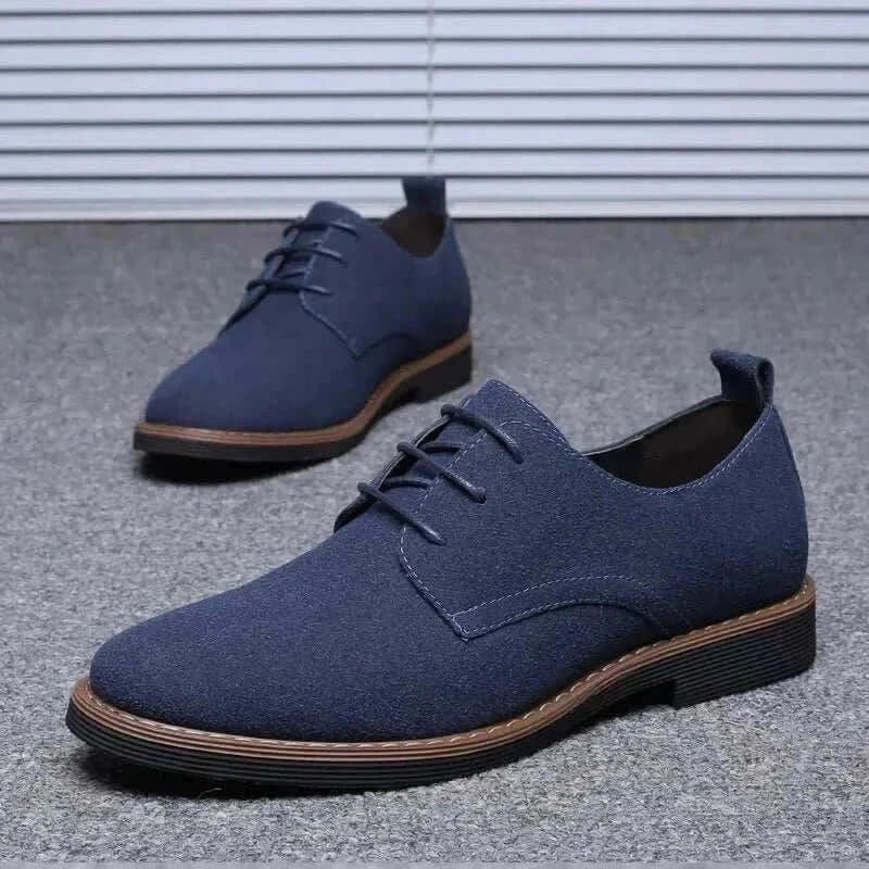 Men Luxury Brand Moccasins Loafers Men Classic Flats derby shoe.