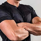 men tops -Men Muscle Shirts Bodybuilding Quick Dry Short Sleeve.