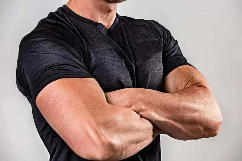 men tops -Men Muscle Shirts Bodybuilding Quick Dry Short Sleeve.