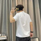 men tops- T Shirt for Men Black Man Tee Shirts Slim Fit Streetwear.