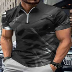 summer t-shirt for men|Fashion Tie-dye Men's  Polos T-Shirts.