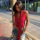 Tank Tops - Summer New Tank Women Solid Sexy Sleeveless V-Neck Lady Top.