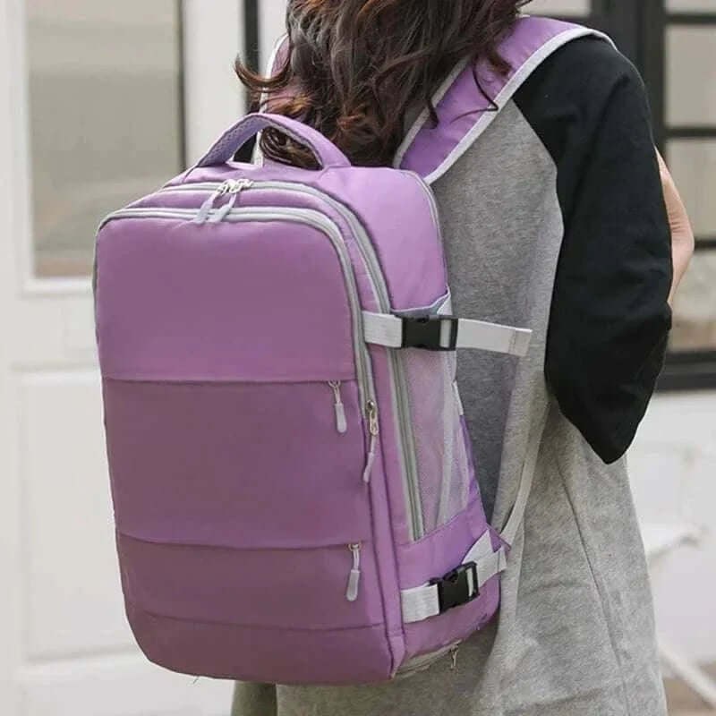 travel bags for women -Travel Backpack Women Large Capacity Waterproof Anti-Theft Casual.