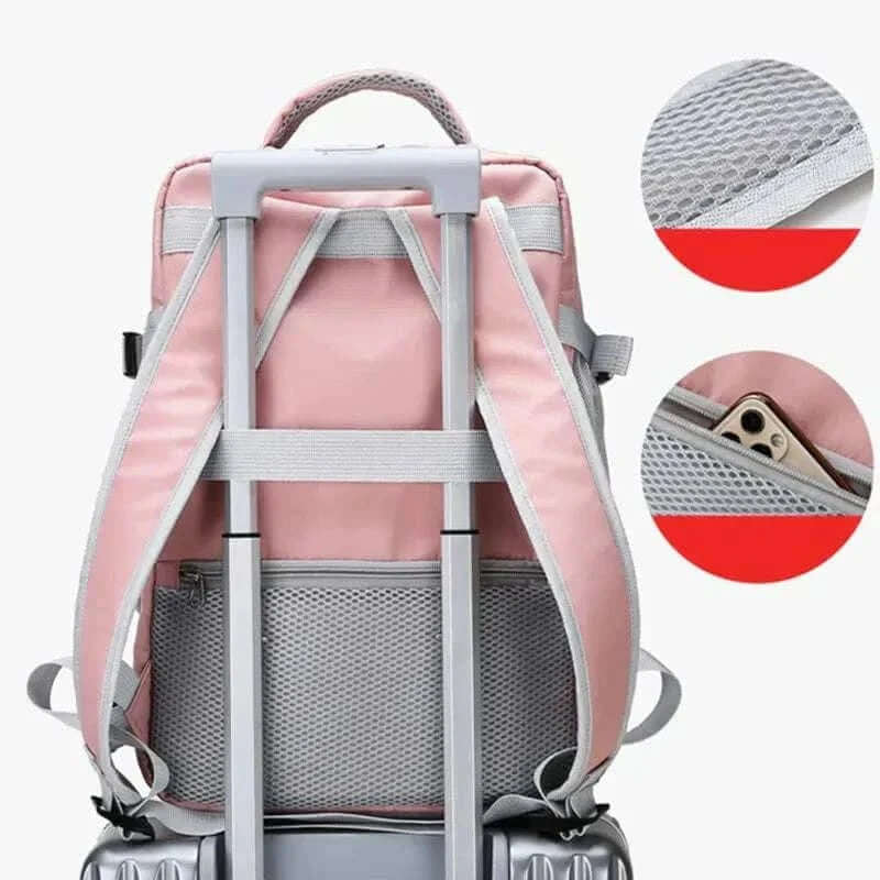 travel bags for women -Travel Backpack Women Large Capacity Waterproof Anti-Theft Casual.