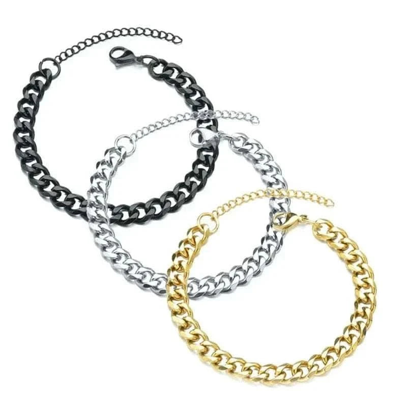 MensFashionStyleStore CUBAN CHAIN BRACELET