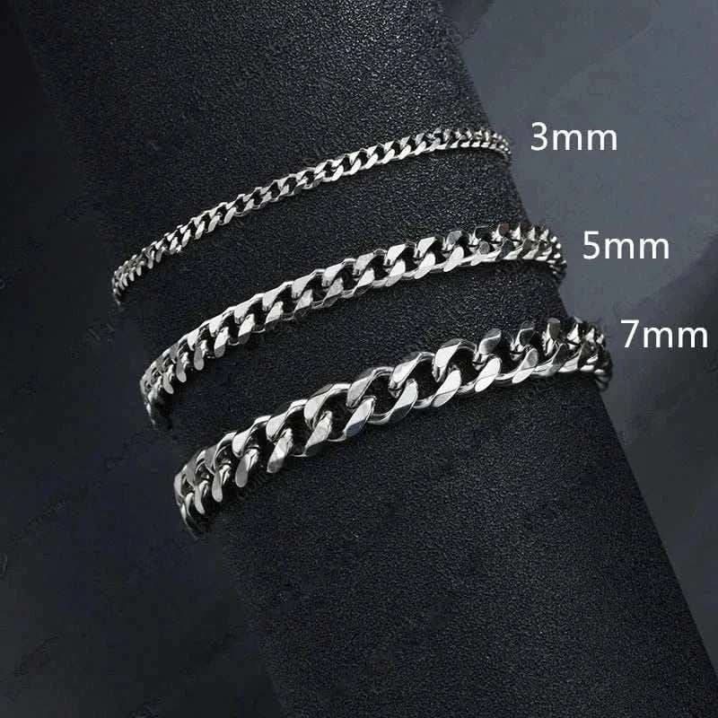 MensFashionStyleStore CUBAN CHAIN BRACELET