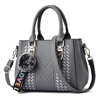  Men's Fashion Style Store Grey Embroidery Messenger Bags