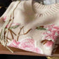 Fasbion Elegant Sweaters Long Sleeve Flower Embroidery Design Aesthetics Short Pullovers Casual Loose Vintage Women's Clothing.