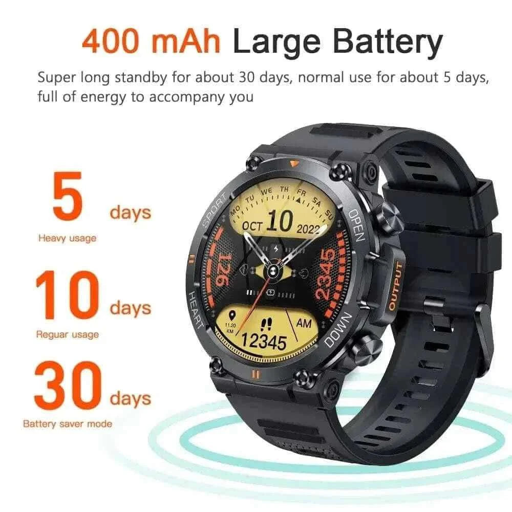 FITNESS TRACKING SMARTWATCH.
