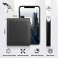 Genuine Leather Wallet Men Classic Black Soft Purse Coin Pocket Credit Card Holder.