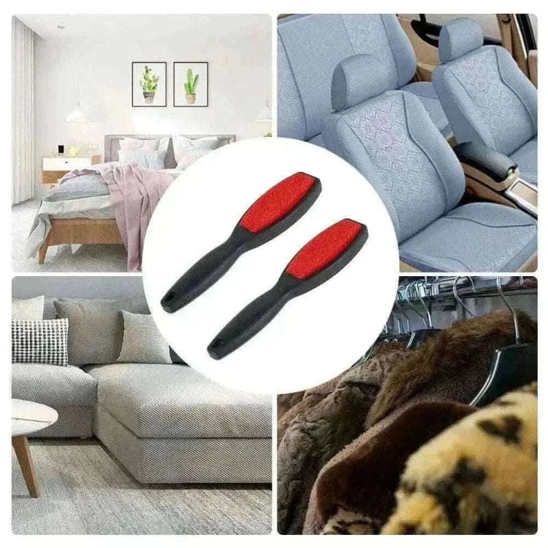Hair brushes.