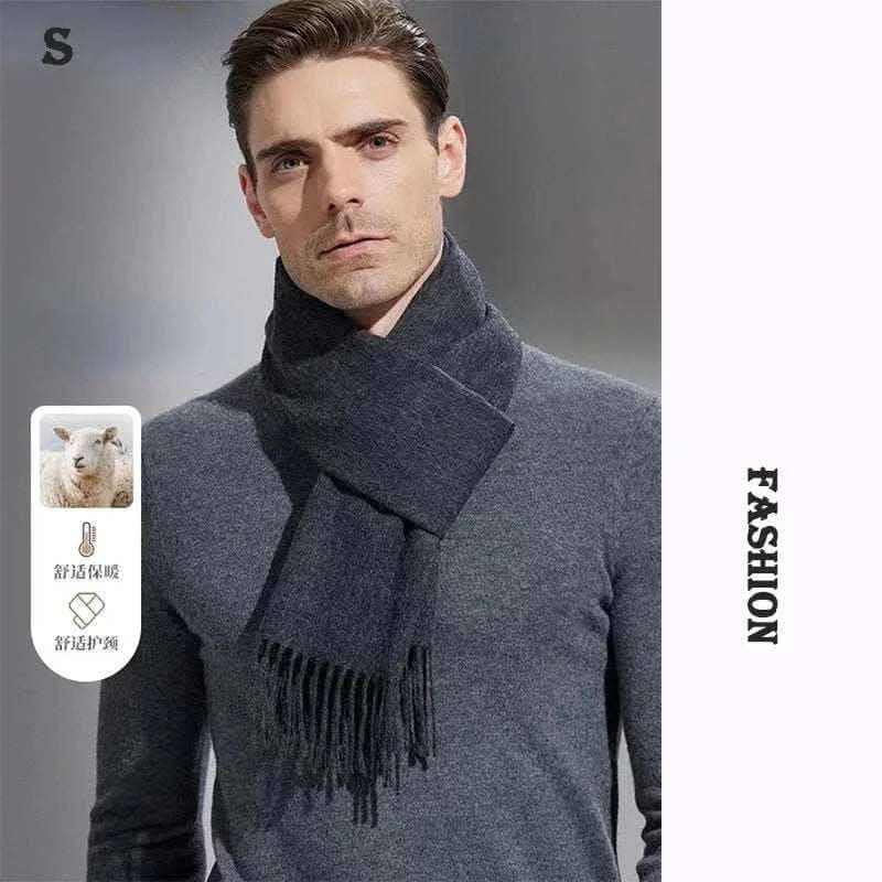 scarves- Quality  Wool Scarf Autumn Winter Men.