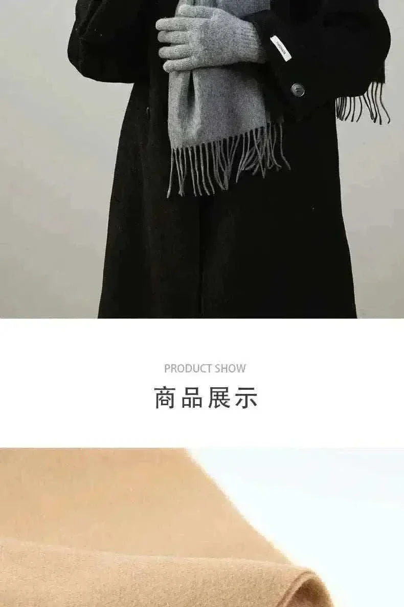 scarves-  High Quality  Wool Scarf Autumn Winter Men