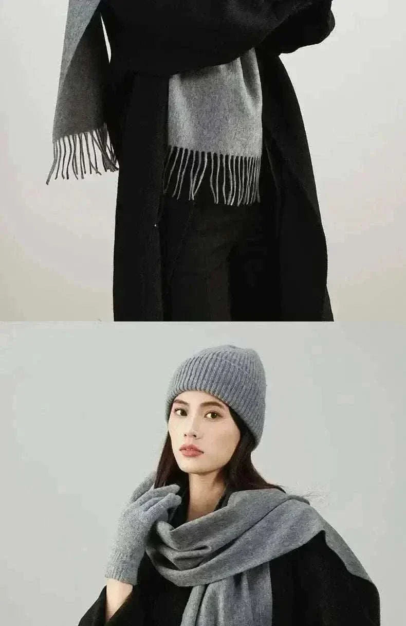 scarves-  High Quality  Wool Scarf Autumn Winter Men