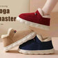 Kidmi Men Plush Fur Slippers Winter Warm Outdoor Fluffy Soft Cotton Men Boots Indoor Home Fashion Fur Cozy Furry Men Flat Shoes.