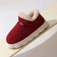 Kidmi Men Plush Fur Slippers Winter Warm Outdoor Fluffy Soft Cotton Men Boots Indoor Home Fashion Fur Cozy Furry Men Flat Shoes.