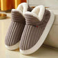  Men's Fashion Style Store Brown1 / CHINA / 44-45(fit42-43) Kidmi Men Plush Fur Slippers Winter Warm Outdoor Fluffy Soft Cotton Men Boots Indoor Home Fashion Fur Cozy Furry Men Flat Shoes