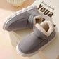 Kidmi Men Plush Fur Slippers Winter Warm Outdoor Fluffy Soft Cotton Men Boots Indoor Home Fashion Fur Cozy Furry Men Flat Shoes.