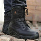 LEATHER TACTICAL BOOTS.