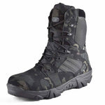 LEATHER TACTICAL BOOTS.