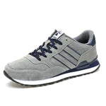 Casual Sneakers Men - LUXURY BREATHABLE LEATHER SNEAKERS.