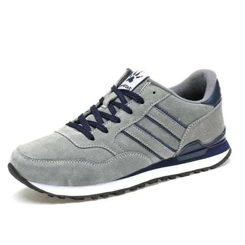 Casual Sneakers Men - LUXURY BREATHABLE LEATHER SNEAKERS.