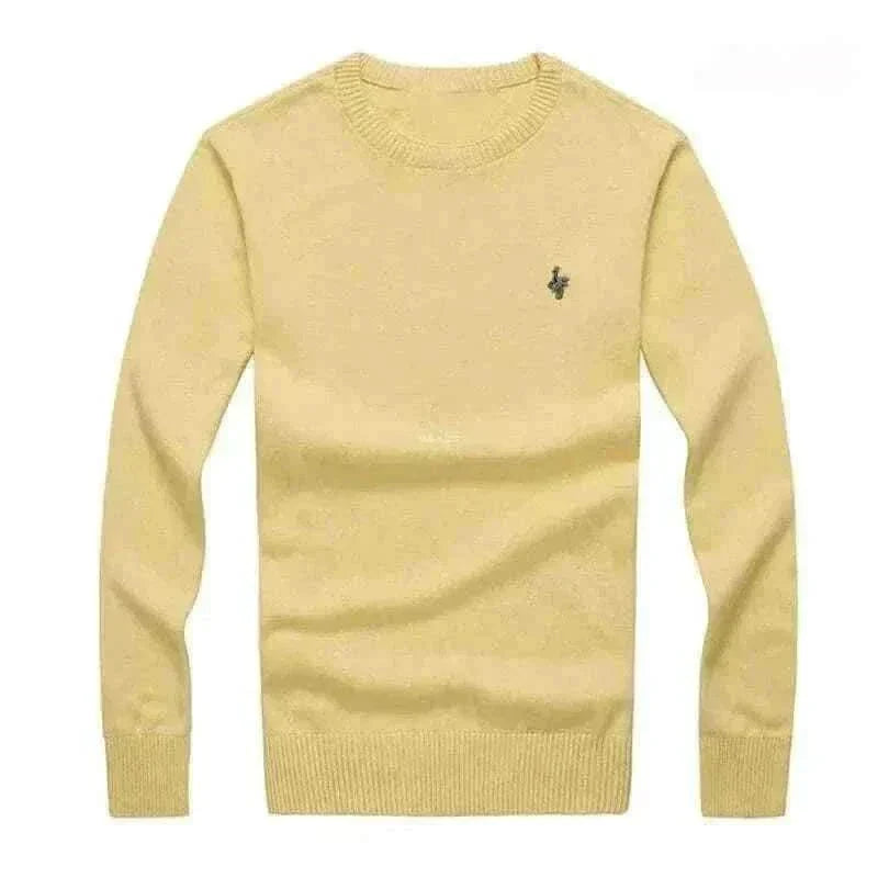 Men Pullover 2022 Autumn Winter Soft Warm Jersey.