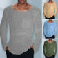 Men Sweater Men's Hollow Out Knit Sweater.