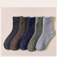 Men Thick Thermal Wool Socks Man Winter Warm Merino Wool Rabbit Solid High Quality Socks Male Cotton Casual Super Thicker Sock.