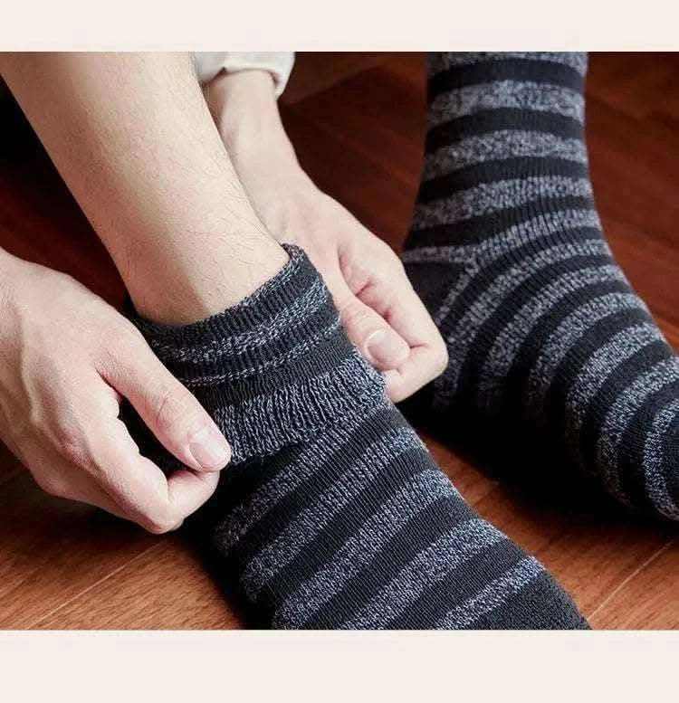  Men's Fashion Style Store Men Thick Thermal Wool Socks Man Winter Warm Merino Wool Rabbit Solid High Quality Socks Male Cotton Casual Super Thicker Sock