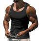  Men's Fashion Style Store Black / M Men Top