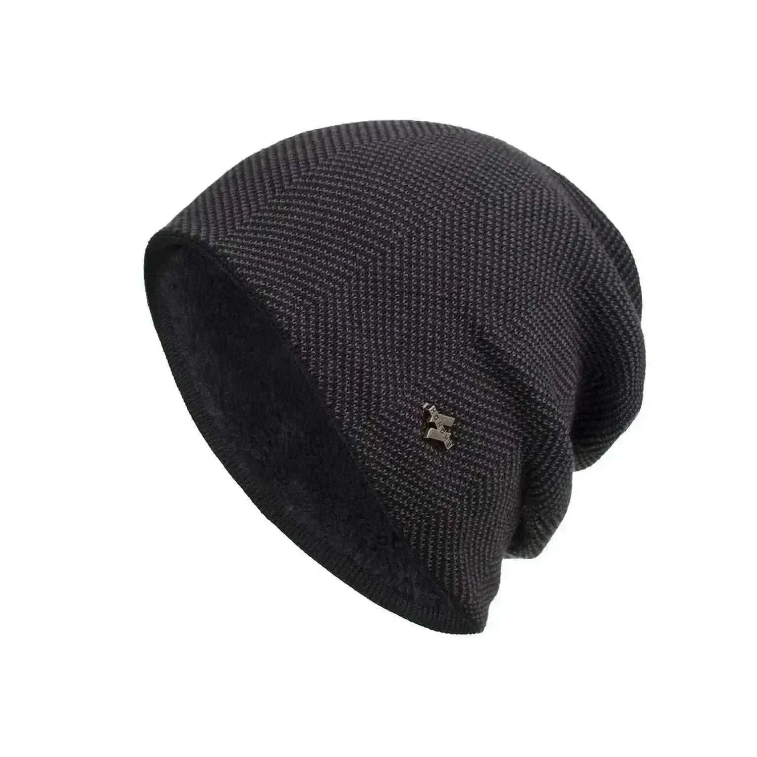 Beanie Hats Mens- Men Winter Warm Hat Adult Knitted Casual Beanies Skullies Cotton Wool Hats for Men Brand Outdoor Cap Solid Gorros.