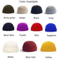 Men Women Knitted Hat Beanie Skullcap Sailor Docker solid fashion Cuff Brimless Cap Rogue Melon Fur Woolen Knitted beanies hats.