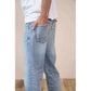 MensFashionStyleStore Mens Black Distressed Jeans Slim Fit
