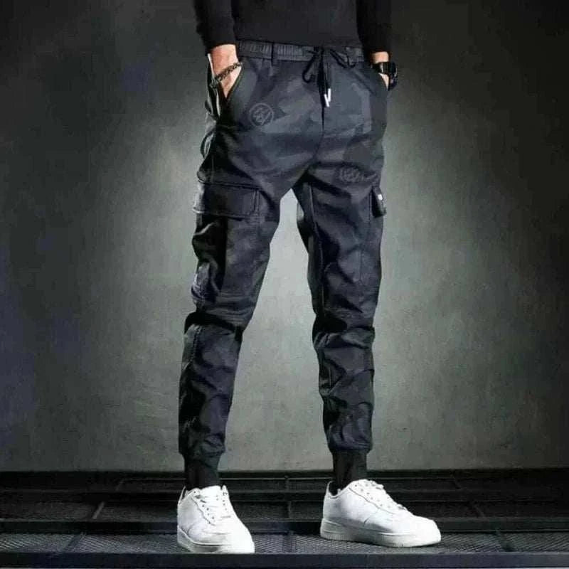 Men's Casual Pants Streetwear Quick Dry Sweatpants Men Clothing Trend Korean Harem Pants Mens Daily Loose Trousers.