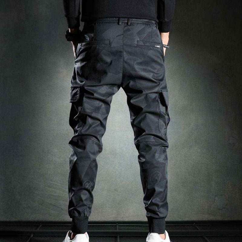 Men's Casual Pants Streetwear Quick Dry Sweatpants Men Clothing Trend Korean Harem Pants Mens Daily Loose Trousers.